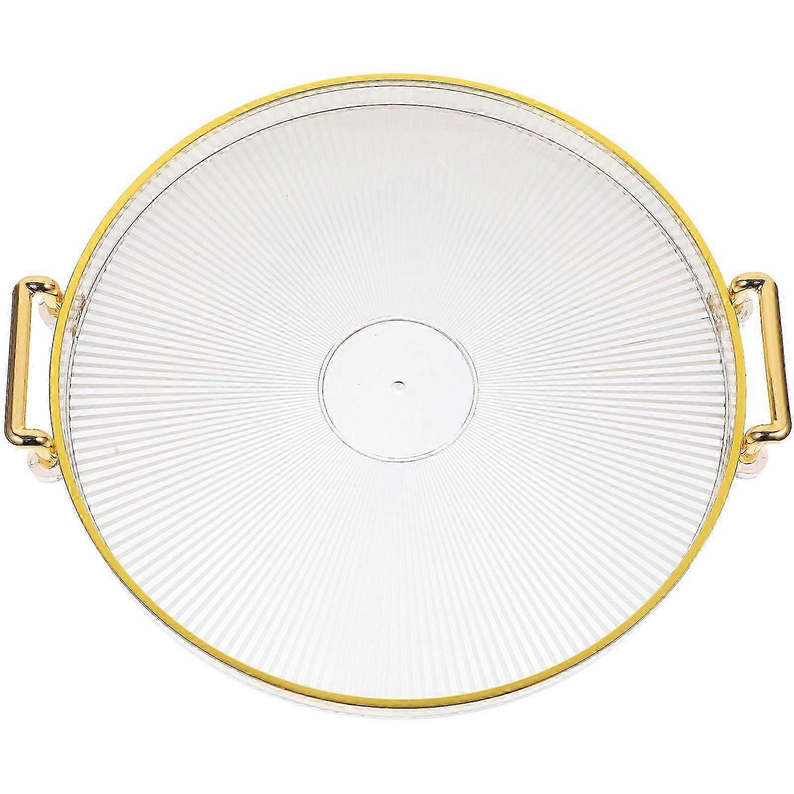 Snack Serving Platter Round, Compact Size for , Stylish Design