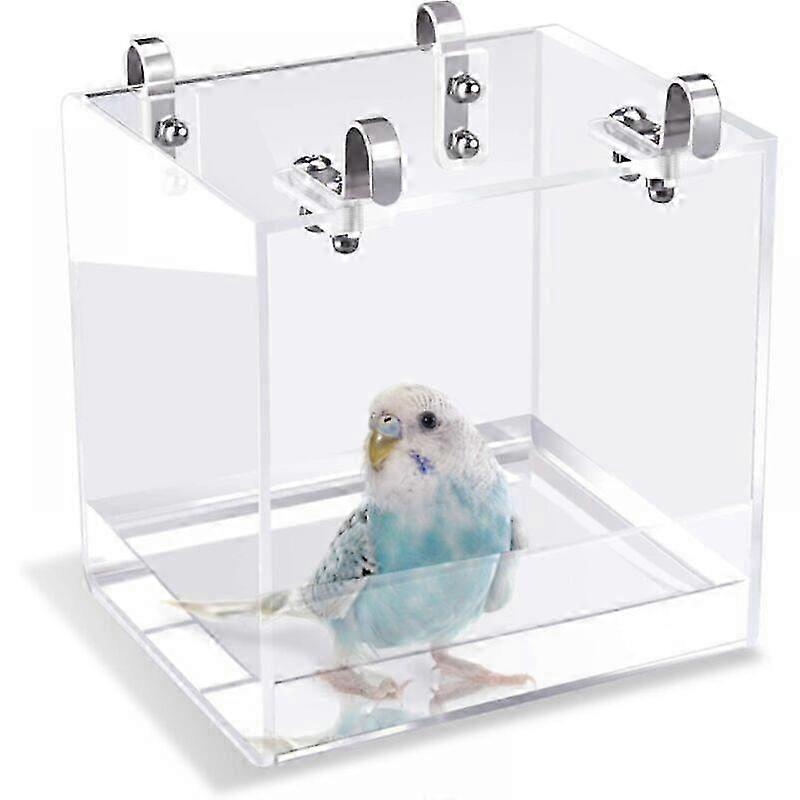 Leakproof Small Bird Bath With Hanging Hooks