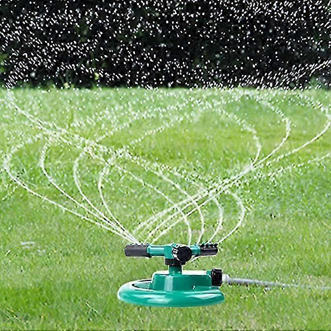 Automatic 360 Rotating Garden Sprinkler, Adjustable, Large Area Coverage