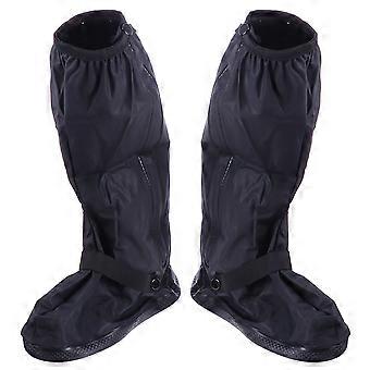 Protective Waterproof Overshoes for Fishing 1Pair Black Shoe Covers