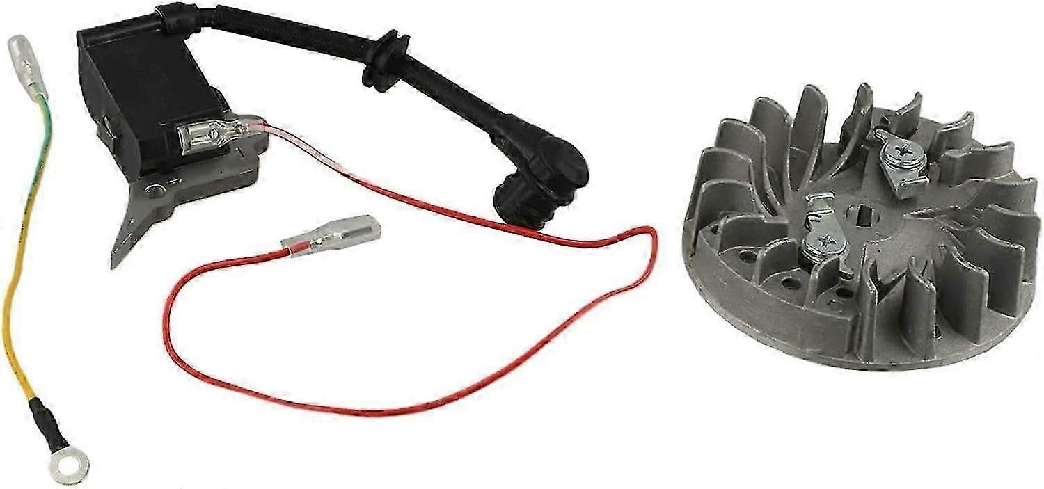 Kit completo de volante e ignição para motosserras de 12 polegadas, melhora a funcionalidade de motosserras de 2500 cc.