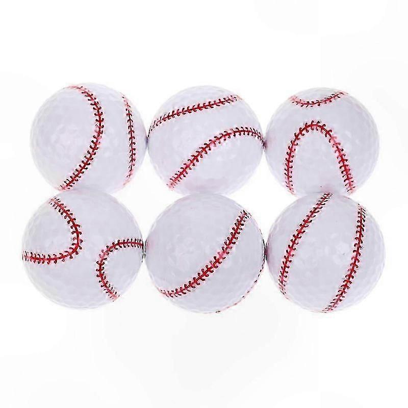 Golfbollar basketdesign 6-pack för träning