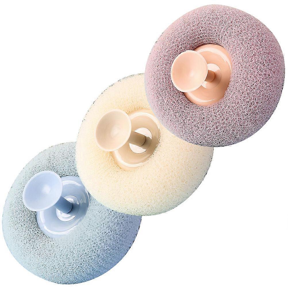Mesh Pouf Shower Ball for Body Exfoliating 6Pcs Assorted