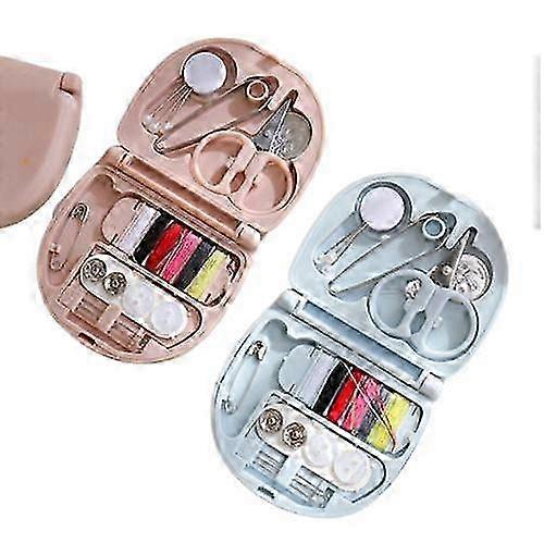 Compact Stainless Steel Sewing Kit