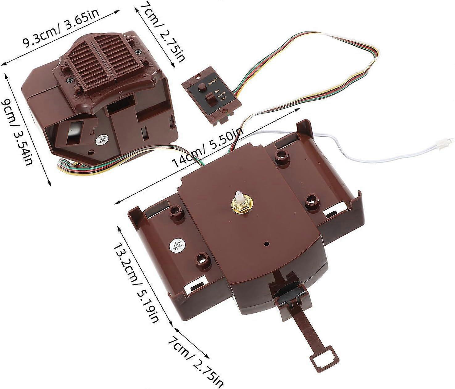 Cuckoo Clock Mechanism Quartz Wall Movement with Light Control