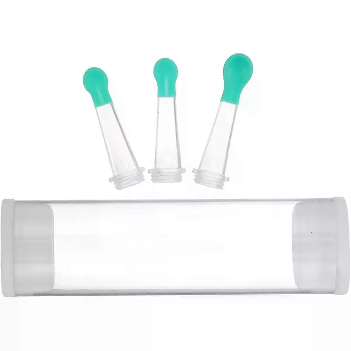 3pcs Reusable Ear Cleaner Spoon Tip Silicone Replacement Set