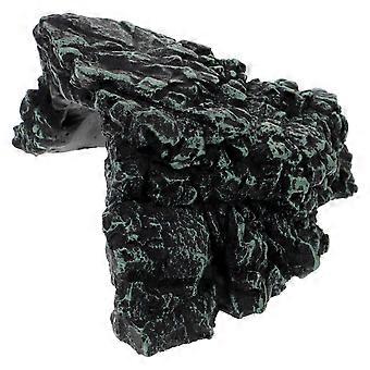Resin Reptile Tank Cave Hide for 2Pcs Turtle Reptile Hideout Decoration