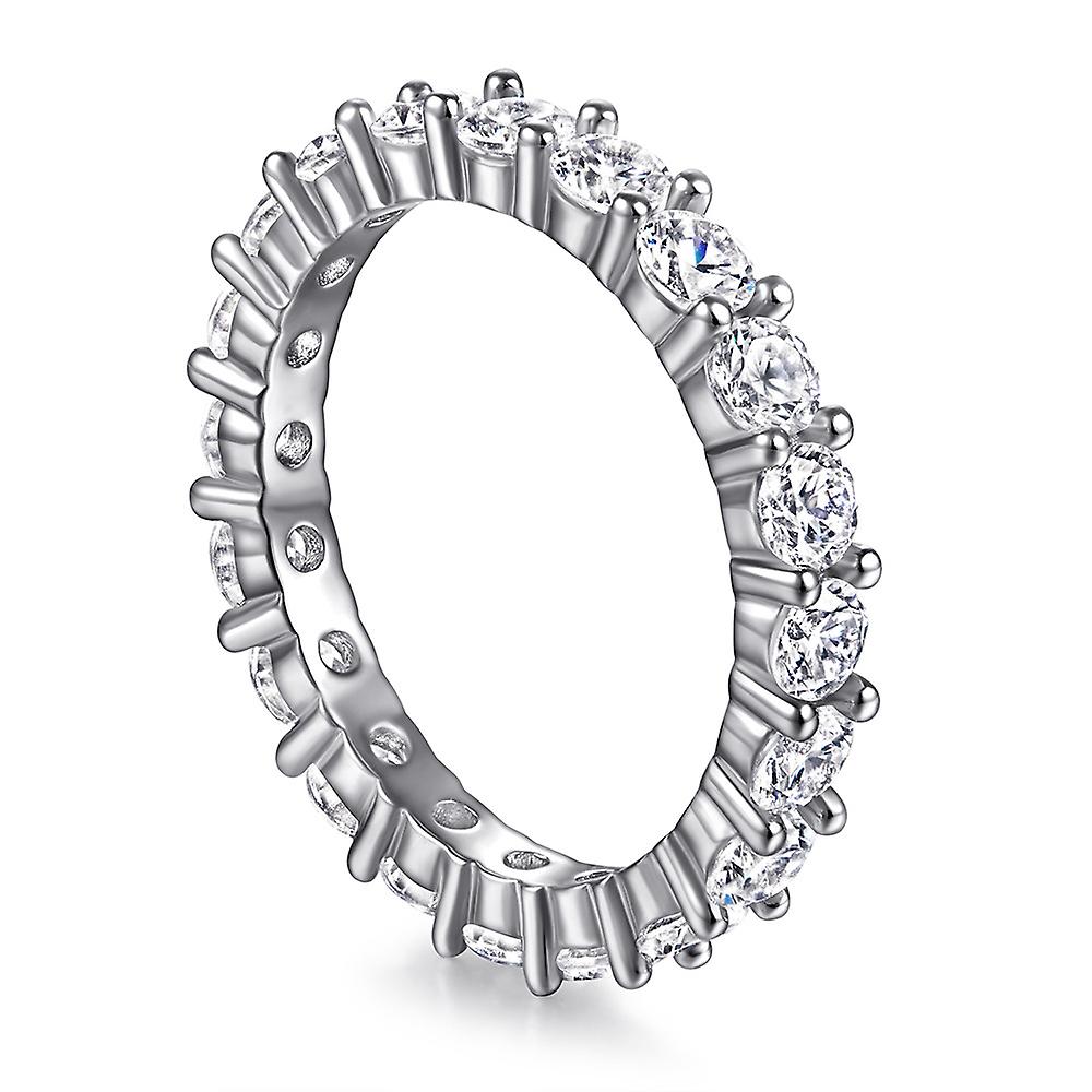 S925 Silver Women's Zircon Ring