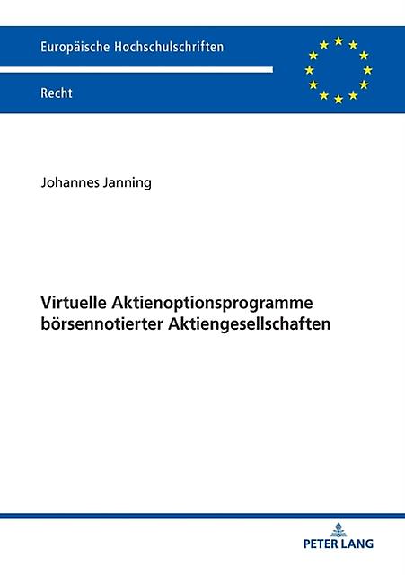 Virtuelle Aktienoptionsprogramme Boersennotierter Aktiengesellschaften by Johannes Janning Paperback