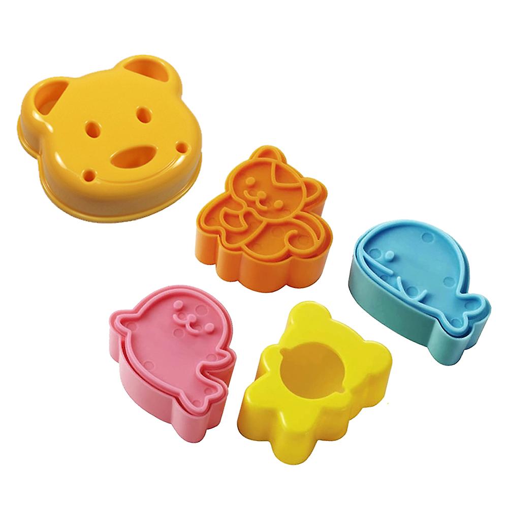 Cartoon Shape Sandwich Stencils Bear Shape Bread Rice Cutter