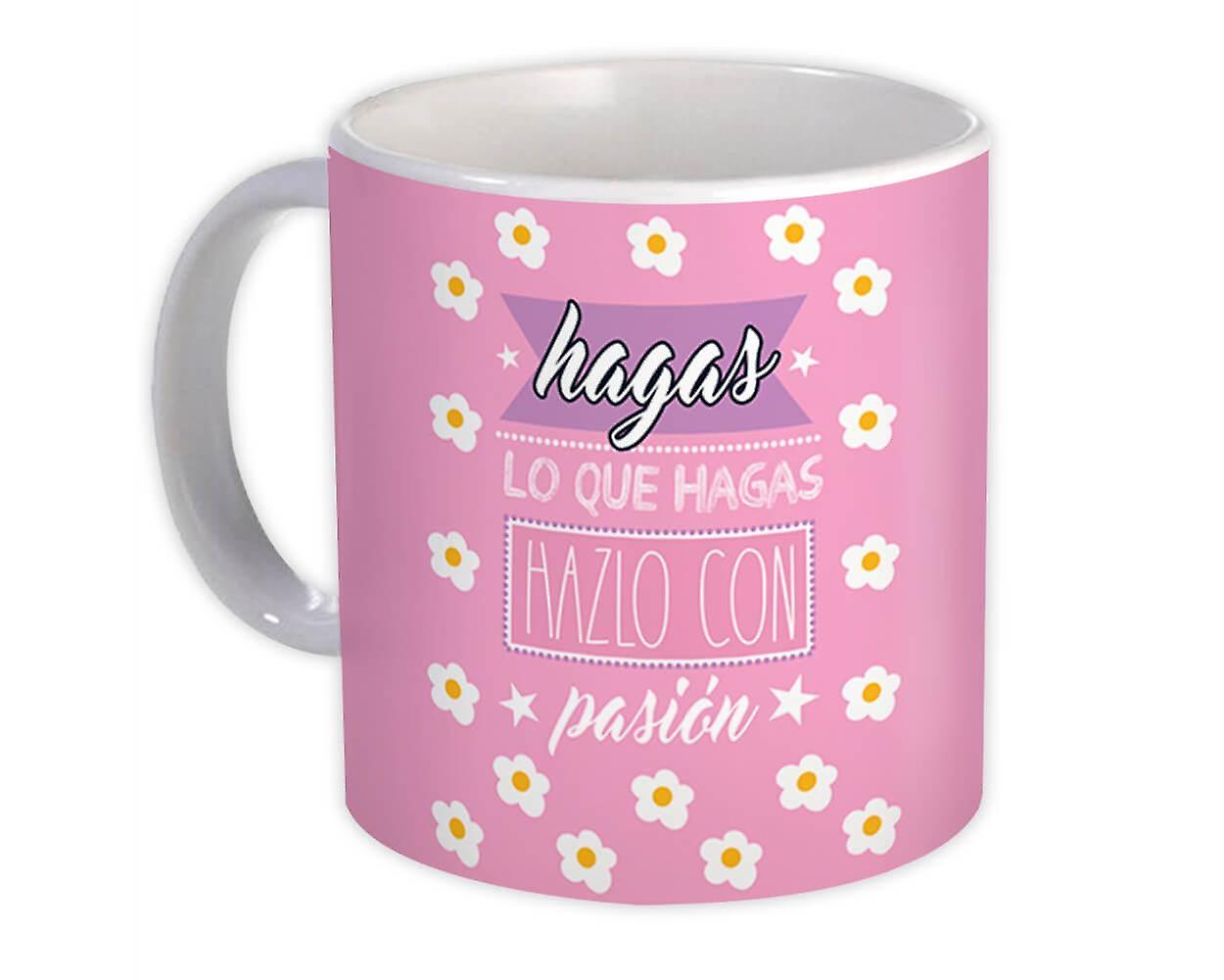 Gift Mug: Do It With Passion Spanish