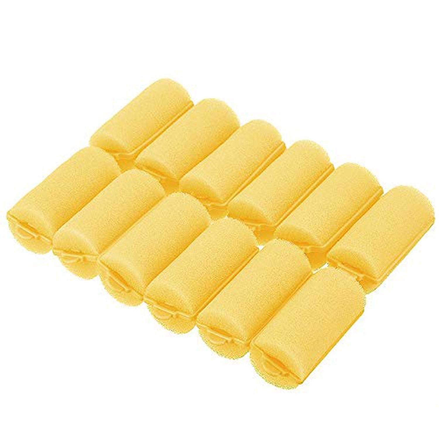 3 x 12Pcs/Bag Magic Sponge Foam Cushion Hair Styling Rollers Curlers Twist Tool