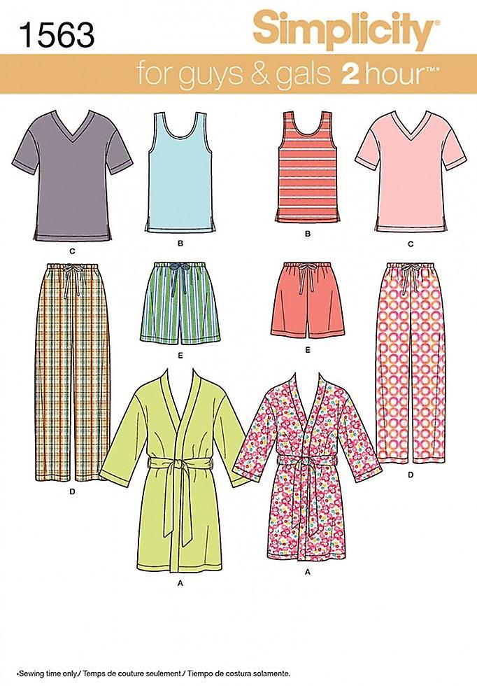 Simplicity Paper Sewing Pattern 1563