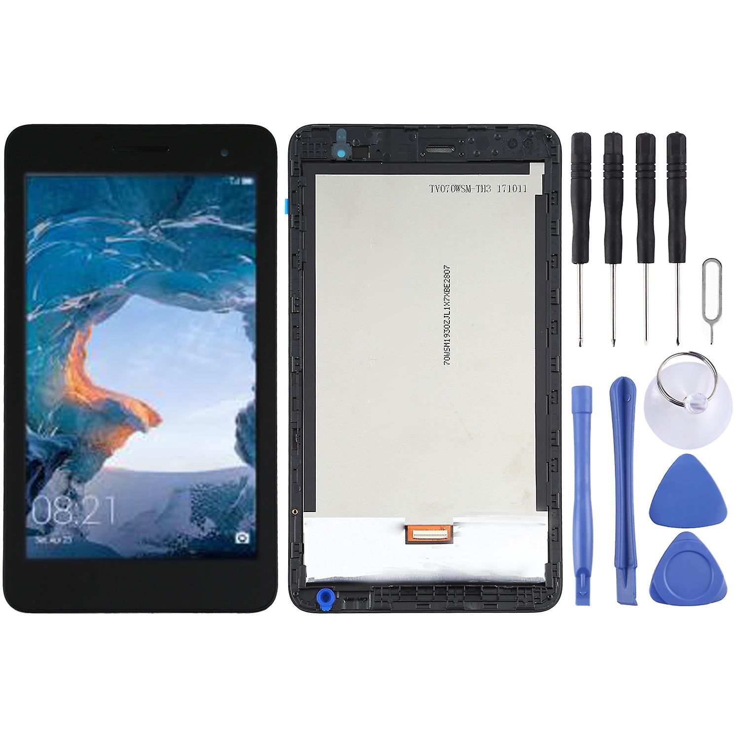 OEM LCD Screen with Frame For Huawei MediaPad T2 7.0 BGO-DL09/BGO-L03 (Black)