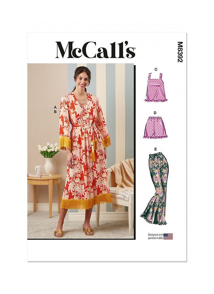 McCalls Paper Sewing Pattern 8392