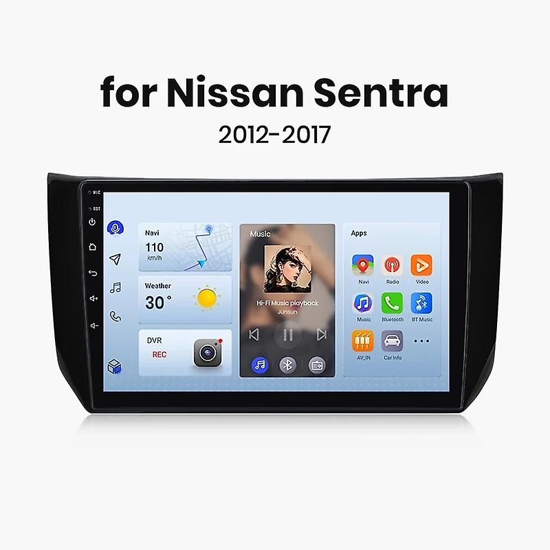 Wireless Carplay Android Auto Car Radio For Nissan Sylphy B17 Sentra 2012 -2017 Multimedia autoradio
