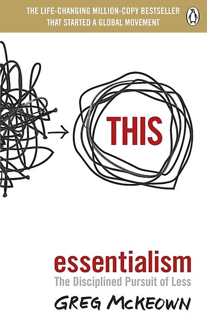 Essentialism by Greg McKeown Paperback Book