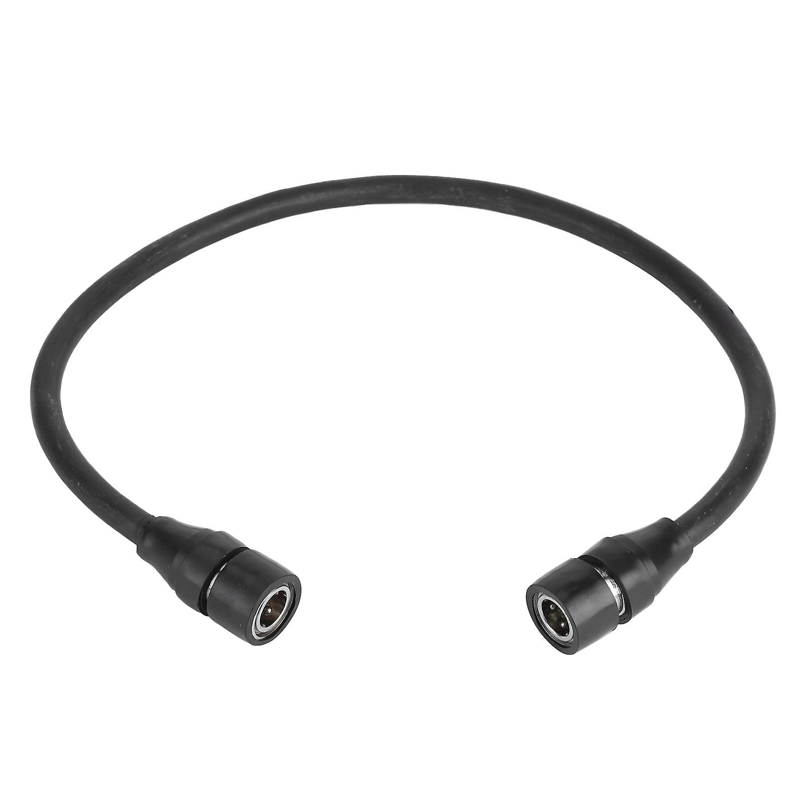 TKSE Inflator Hose Connector,23.6in Inflator Hose Double‑End Air Pump Quick Connection Female Connector High‑Pressure Resistant