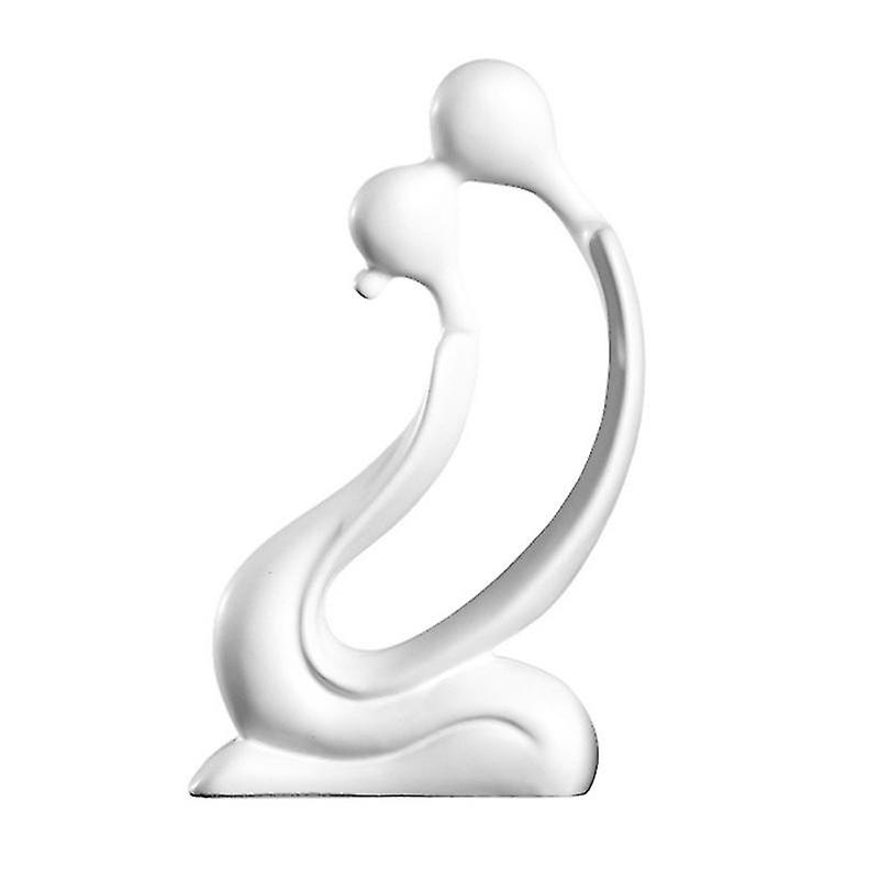 1pcs Abstract Lovers Ceramic Figure