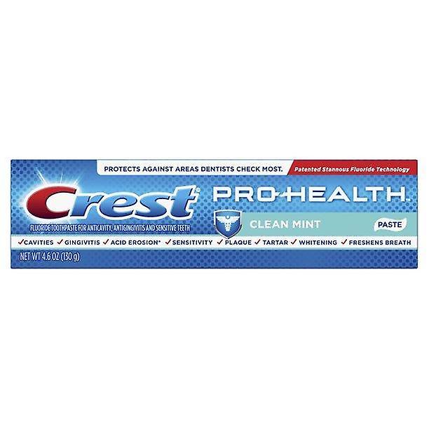 Crest Pro Health Smooth Formula Toothpaste, Clean Mint Paste, 4.6 Oz