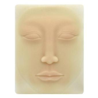 Principiante 3d silicone permanente trucco tatuaggio allenamento pratica pelle vuota per microblading viso