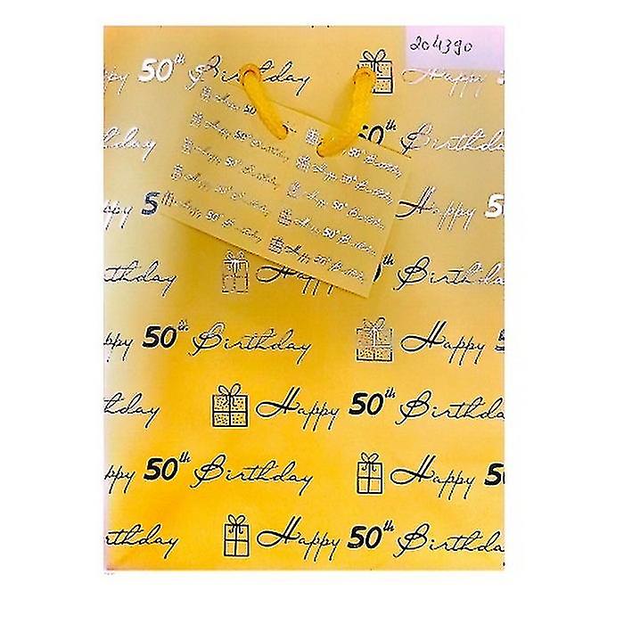 50th Birthday Gift Bag