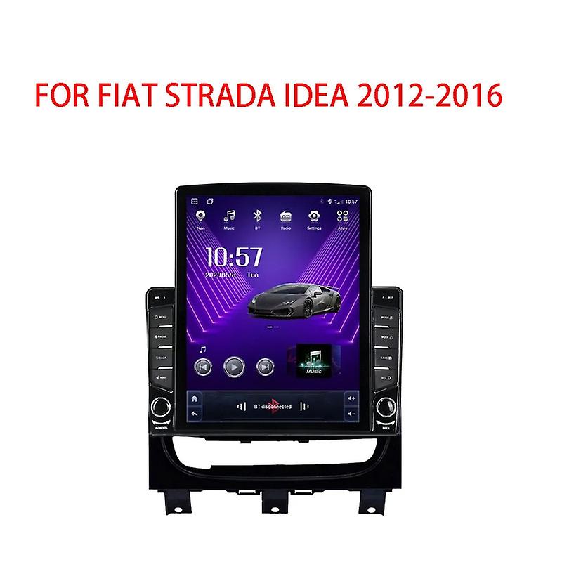 9.7" Android For Fiat Strada Idea 2012-2016 Tesla Type Car Radio Multimedia Video Player Navigation