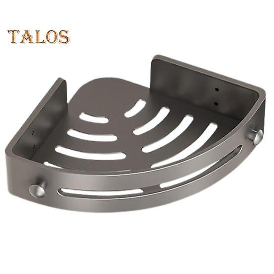 1/2/3 Pcs Bathroom Storage Rack Triangle Shape Suction Cup No Drilling Self-adhesive Great Load Bearing with Hooks Removable Shower Caddy Shampoo