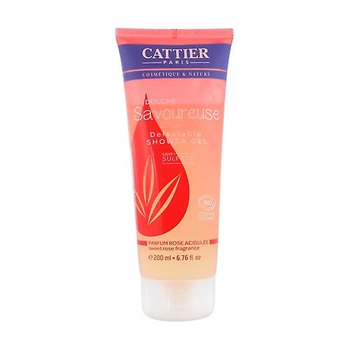 Shower gel without sulfates - Organic tasty shower 200 ml