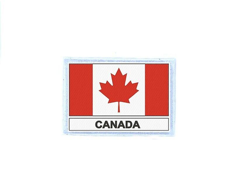 Locking patch badge prints flag CDN CANADA