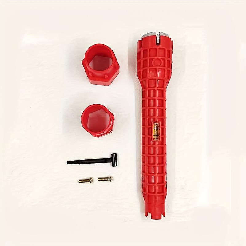 8 في 1 أداة تركيب الحوض متعددة الوظائف - تصميم رأس مزدوج - سهولة تركيب الصنبور والتركيبات