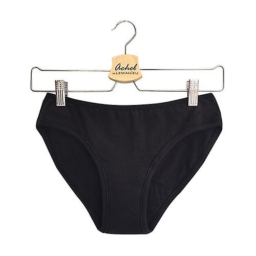 Absorbent menstrual panty black medium flow - Size XS (36) 1 unit
