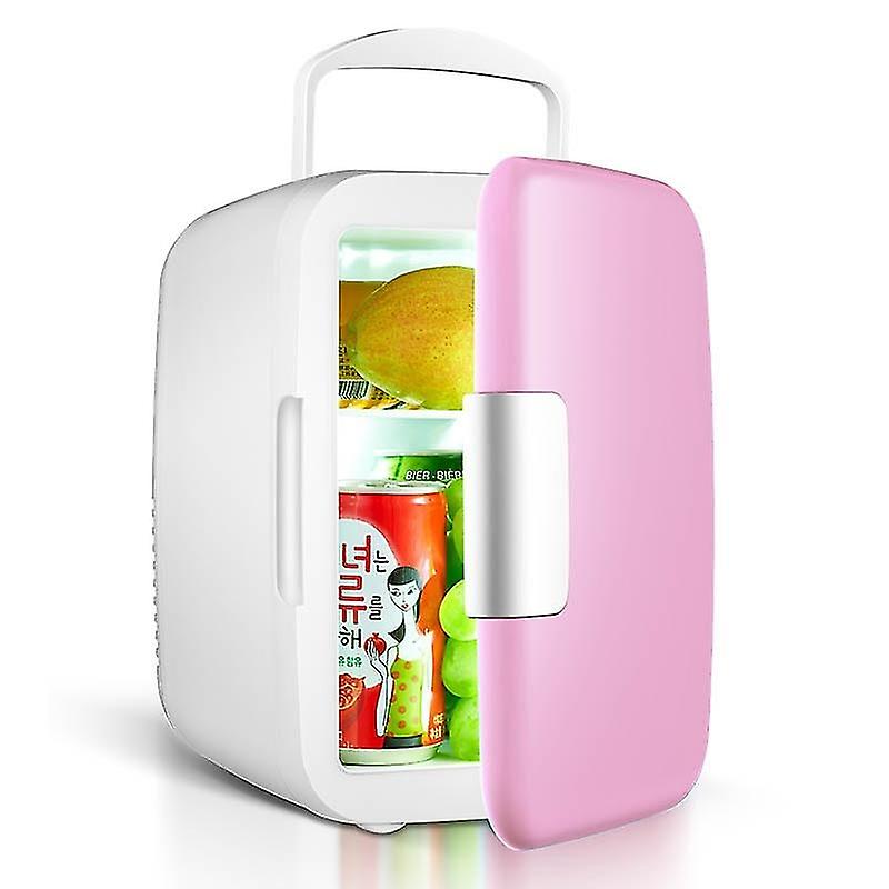 Mini refrigerator l cosmetic refrigerator / mini bedroom refrigerator l for cooling and heating 4L,p