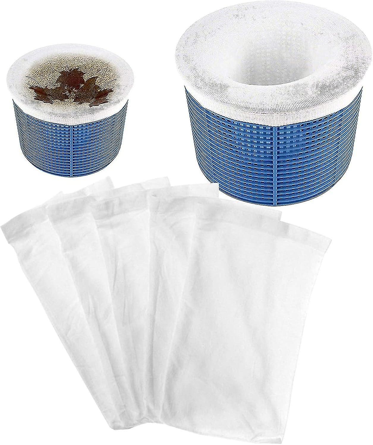 Pool Filter Sock, Pool Skimmer Socks, 5 Pieces Pool Skimmer Socks for Catching Tree Leaves, Swimming