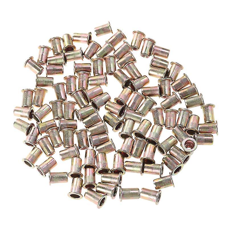 100pcs Color Zinc Pull Rivet Nut