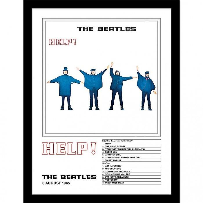 The Beatles Help! Framed Print
