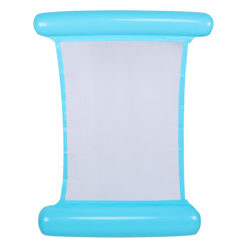 Portable Floating Inflatable Water Bed Foldable Hammock Swimming Pool Floating ChairBlue