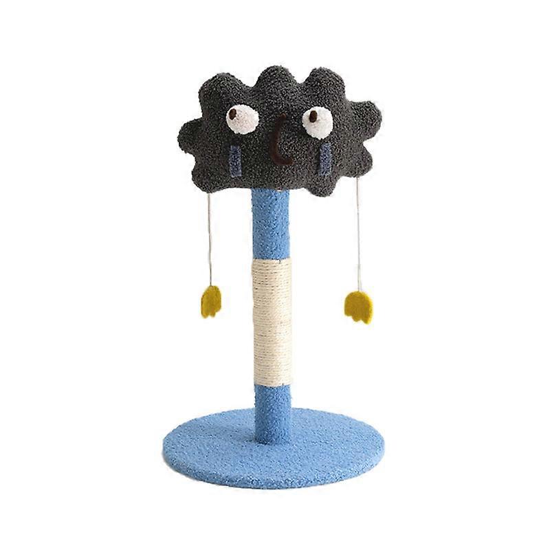Ehc Cute Emoticon Cat Scratching Post Toy Tree Furniture & Scratchers