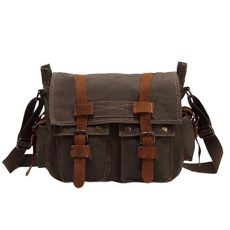 Men's Canvas Shoulder Bag Messenger Bag Men's Casual Bag