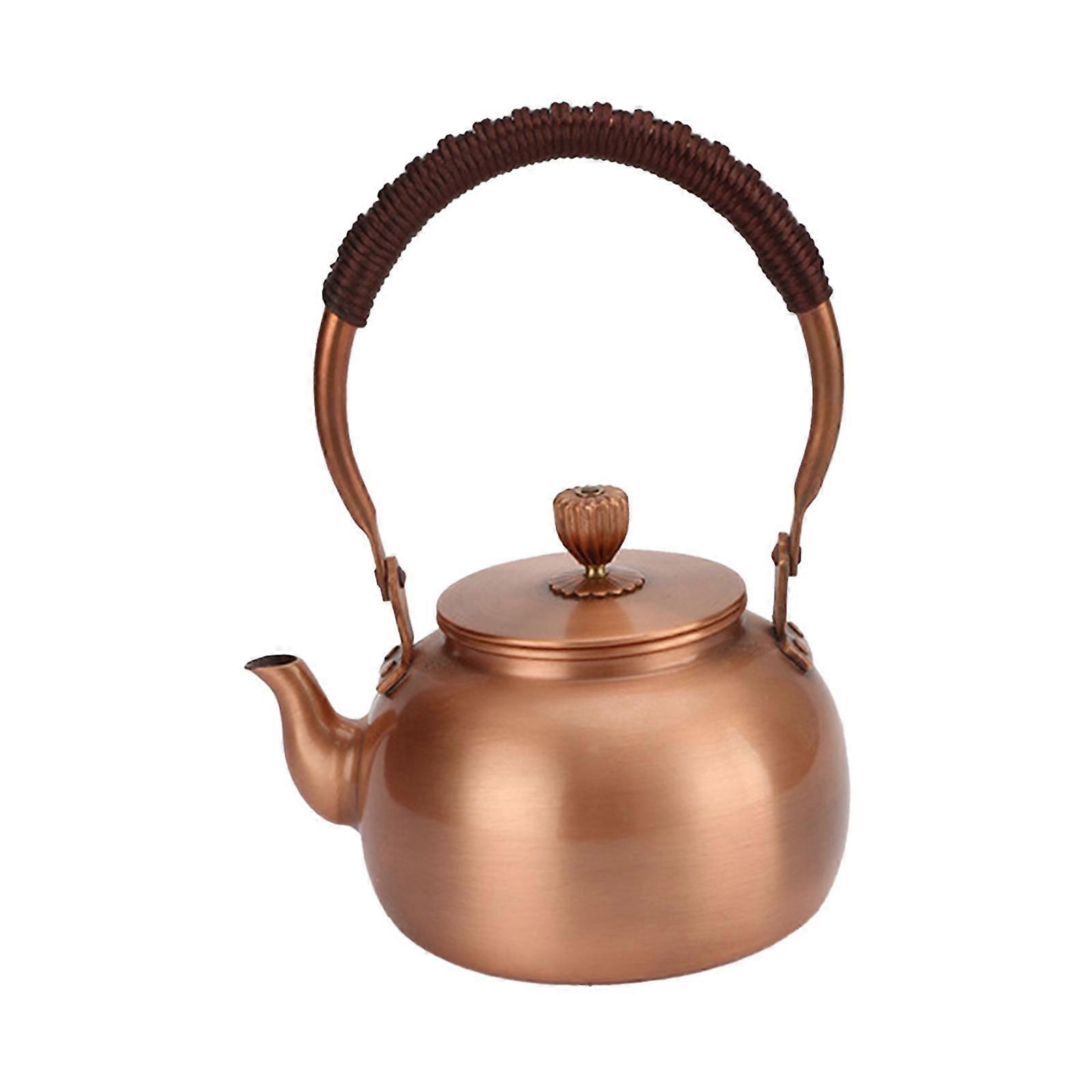 Pure Copper Kettle Boiling Water Kettle Tea Set Accessory for Ceramic Cooker Type A