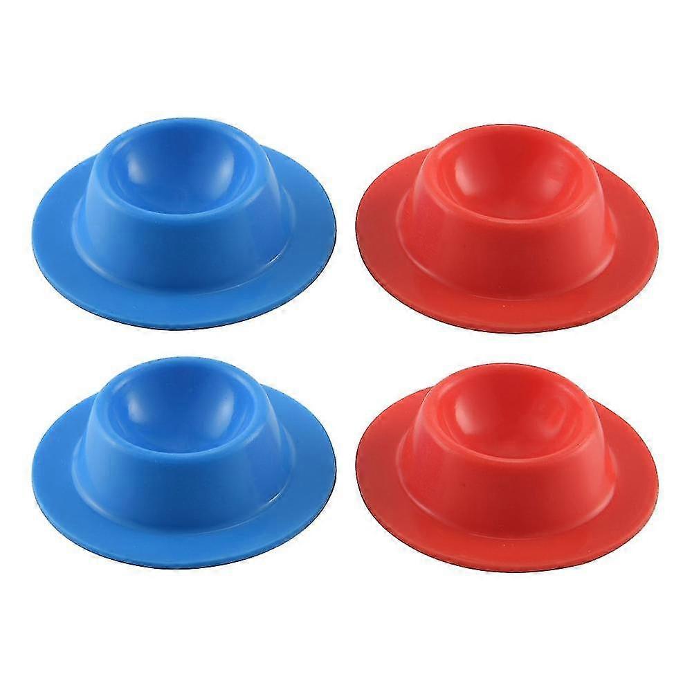 4 Pcs Silicone Egg Cups In Modern Design Holders Set Serving Kitchen Boiled Eggs Breakfast(random C