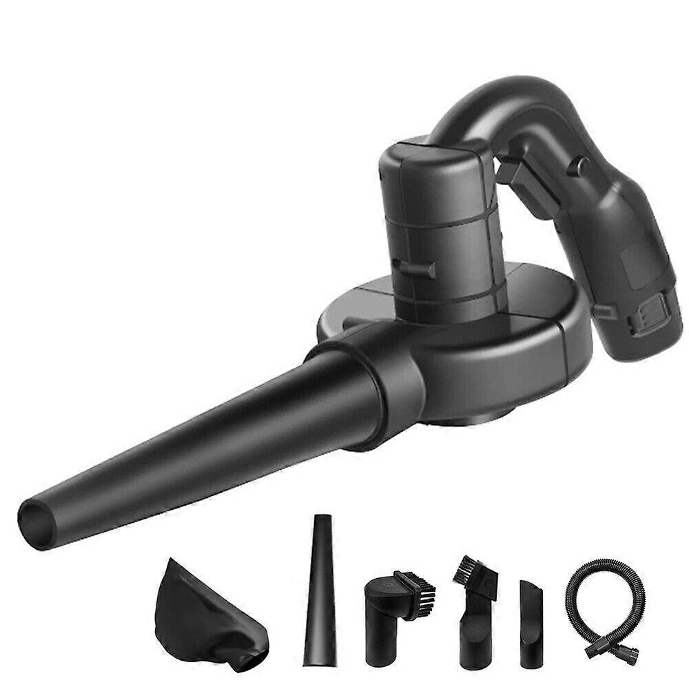 2 in1 Electric Cordless Garden Leaf Air Blower Suction Vacuum Snow Dust Battery