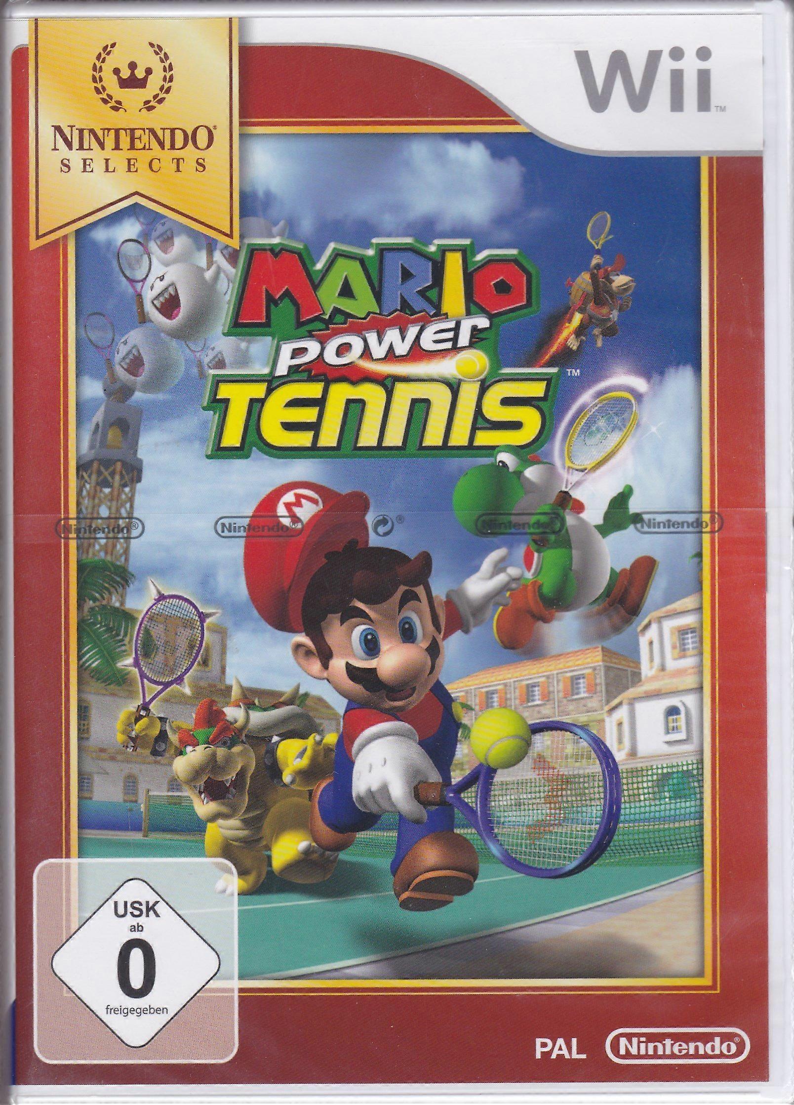 Wii Mario Power Tennis Select - PAL - New & Sealed