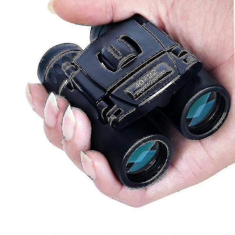 40x22 Hd Powerful Binoculars 2000m Long Distance Folding Mini Telescope Bak4 Fmc Optical For Hunting