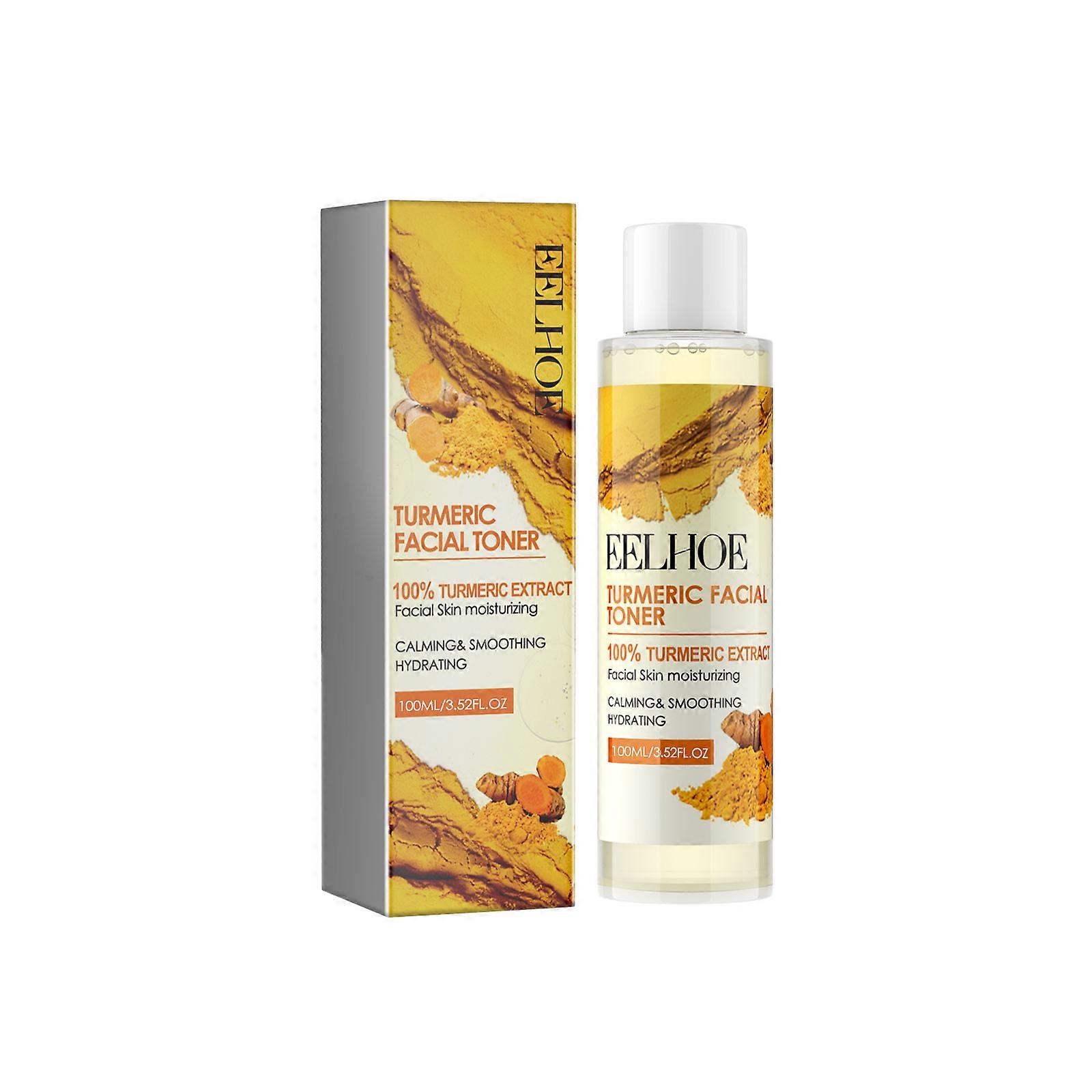 100ml Turmeric Toner: Oil control and moisturizing, suitable for problem skin.
