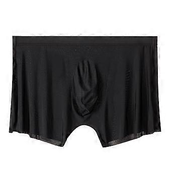 Heren Ondergoed Zijden Boxer Slips Korte Able Ice Silk Boxershorts