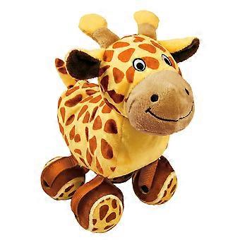 Tennishoe Giraffe Plush Dog Toy