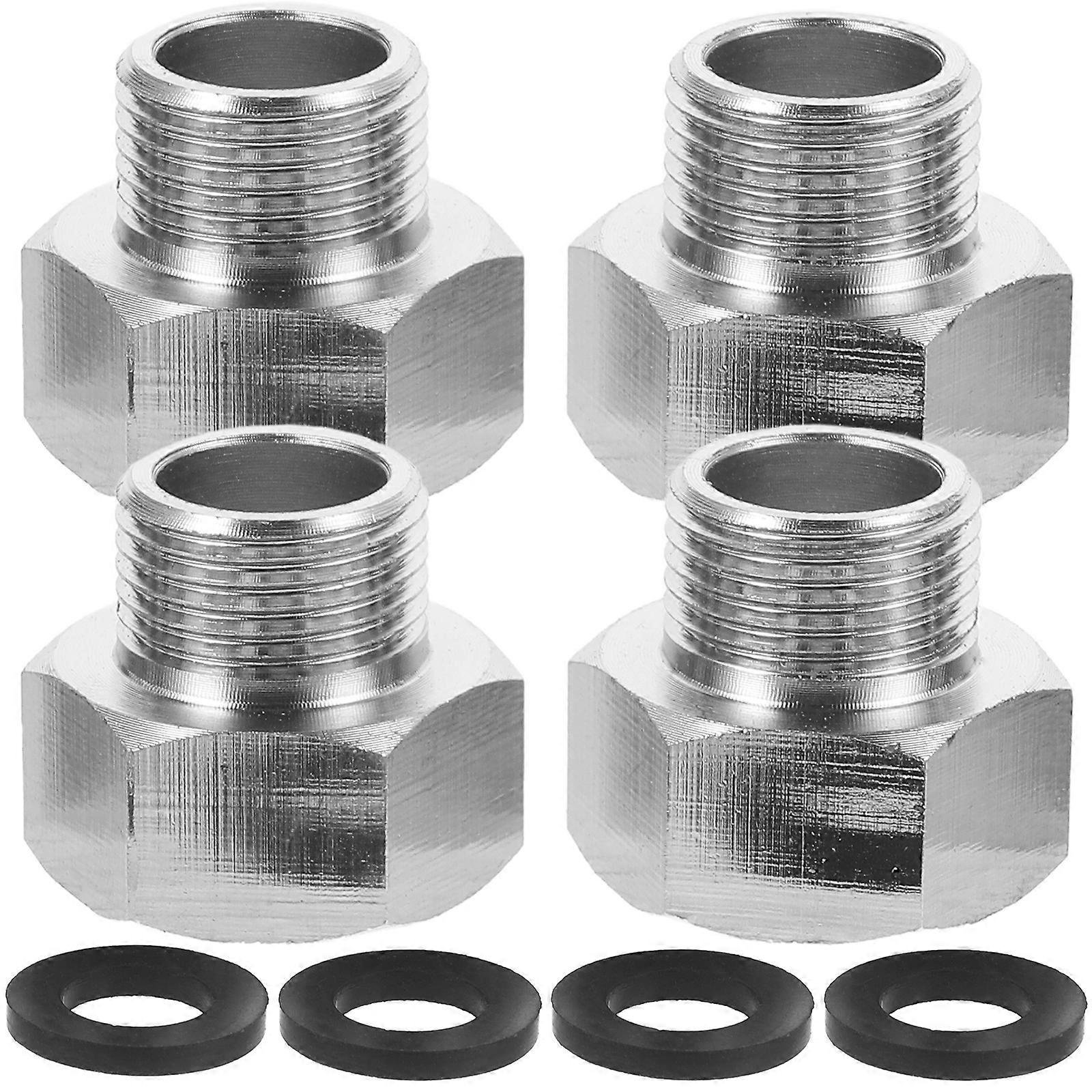 4Pcs Water Hose Adapter Faucet Adapter Faucet Adapter for Portable Washer Garden Hose Fitting