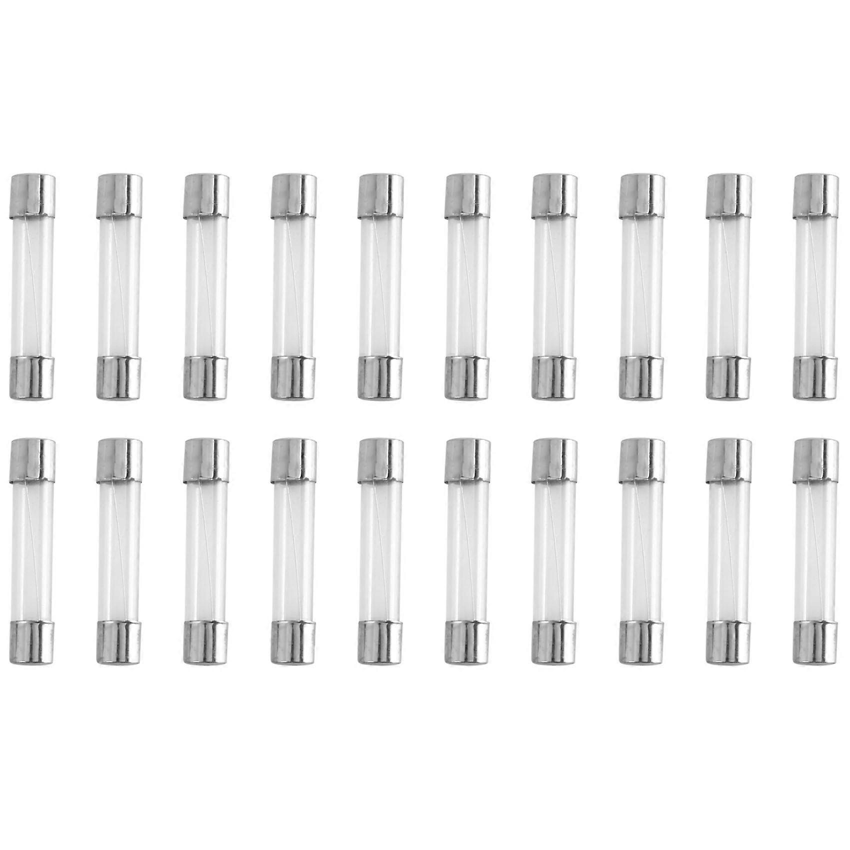 20pcs Fast Blow Glass Tube Fuse 8A 8 Amps 250V 6mm x 30mm