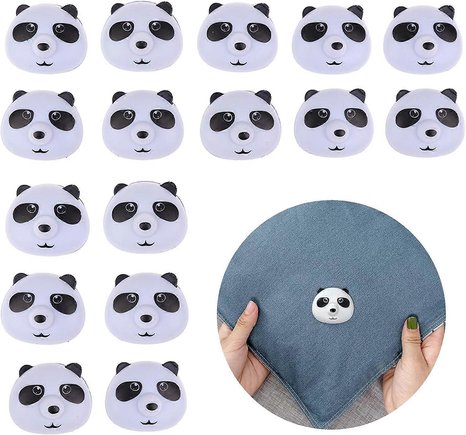 16 لحاف مقاطع مضادة للانزلاق مقاطع لحاف حاملي لحاف السحابات دبوس كليب لحاف الزاوية مقاطع لحاف دبابيس لتأمين الألحفة ، للستائر والبطانيات